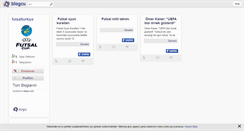 Desktop Screenshot of futsalturkiye.blogcu.com