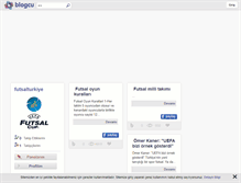 Tablet Screenshot of futsalturkiye.blogcu.com