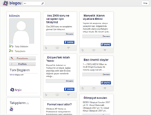 Tablet Screenshot of bilinsin.blogcu.com