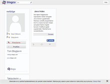 Tablet Screenshot of netbilge.blogcu.com