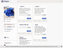 Tablet Screenshot of ceylin34.blogcu.com