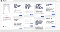 Desktop Screenshot of herzamannamaz.blogcu.com