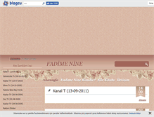 Tablet Screenshot of fadimenine.blogcu.com