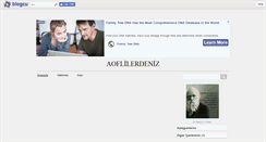Desktop Screenshot of aoflilerdeniz.blogcu.com