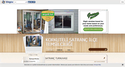 Desktop Screenshot of korkutelisatranc.blogcu.com