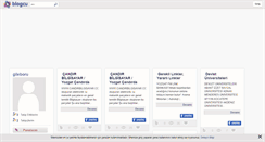 Desktop Screenshot of gileboru.blogcu.com