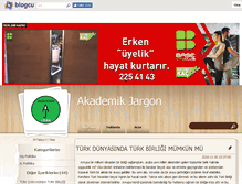 Tablet Screenshot of akademiklisan.blogcu.com