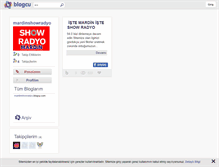 Tablet Screenshot of mardinshowradyo.blogcu.com