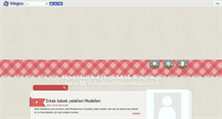 Desktop Screenshot of bayanlara.blogcu.com