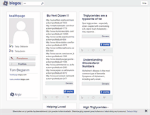 Tablet Screenshot of healthpage.blogcu.com