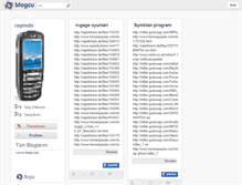 Tablet Screenshot of cepindir.blogcu.com