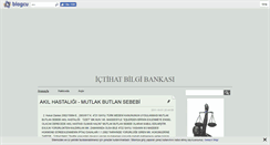 Desktop Screenshot of ictihat.blogcu.com