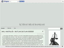 Tablet Screenshot of ictihat.blogcu.com