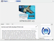 Tablet Screenshot of guncellist.blogcu.com