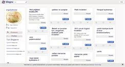 Desktop Screenshot of orgubahcesi.blogcu.com