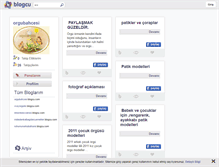 Tablet Screenshot of orgubahcesi.blogcu.com