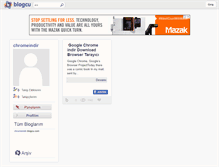 Tablet Screenshot of chromeindir.blogcu.com