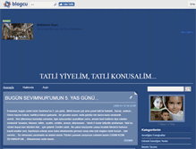 Tablet Screenshot of benimdunyam80.blogcu.com
