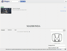 Tablet Screenshot of madhonda.blogcu.com