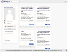 Tablet Screenshot of dostlazimbize.blogcu.com