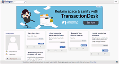 Desktop Screenshot of okayumut.blogcu.com
