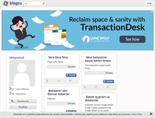 Tablet Screenshot of okayumut.blogcu.com
