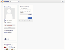 Tablet Screenshot of derssalonu.blogcu.com