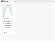 Tablet Screenshot of cinsiyetkimligi.blogcu.com