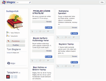 Tablet Screenshot of budagunluk.blogcu.com