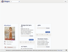 Tablet Screenshot of dilyadiyari.blogcu.com