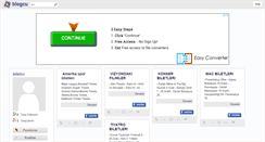 Desktop Screenshot of biletci.blogcu.com