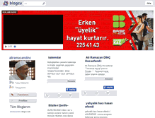 Tablet Screenshot of aliramazandinc.blogcu.com