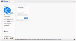 Desktop Screenshot of kaydet1.blogcu.com