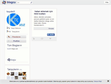 Tablet Screenshot of kaydet1.blogcu.com