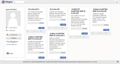 Desktop Screenshot of guncelisilani.blogcu.com