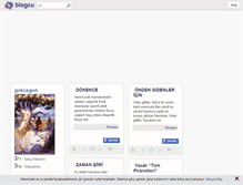 Tablet Screenshot of gokcegun.blogcu.com