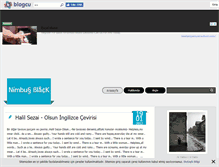 Tablet Screenshot of nimbusblack.blogcu.com