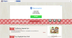 Desktop Screenshot of degisiktatlar.blogcu.com