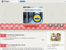 Tablet Screenshot of degisiktatlar.blogcu.com