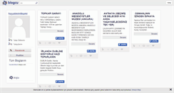 Desktop Screenshot of hayatinintikami.blogcu.com
