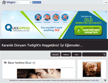 Tablet Screenshot of karanlikdunyatwilight.blogcu.com