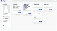Desktop Screenshot of bilimhane.blogcu.com