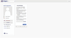 Desktop Screenshot of cennetingulu.blogcu.com