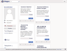 Tablet Screenshot of larendehaber.blogcu.com
