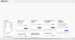 Desktop Screenshot of ipek2009.blogcu.com