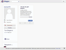 Tablet Screenshot of maviyol10.blogcu.com