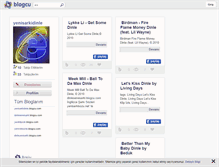 Tablet Screenshot of dinlesenesarki.blogcu.com
