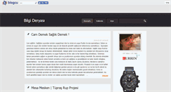 Desktop Screenshot of bilgicenter.blogcu.com
