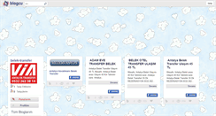 Desktop Screenshot of belek-transfer.blogcu.com