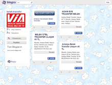 Tablet Screenshot of belek-transfer.blogcu.com